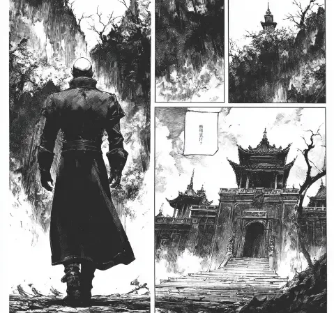 雾隐食堂漫画封面，讲述深夜食堂里的奇遇